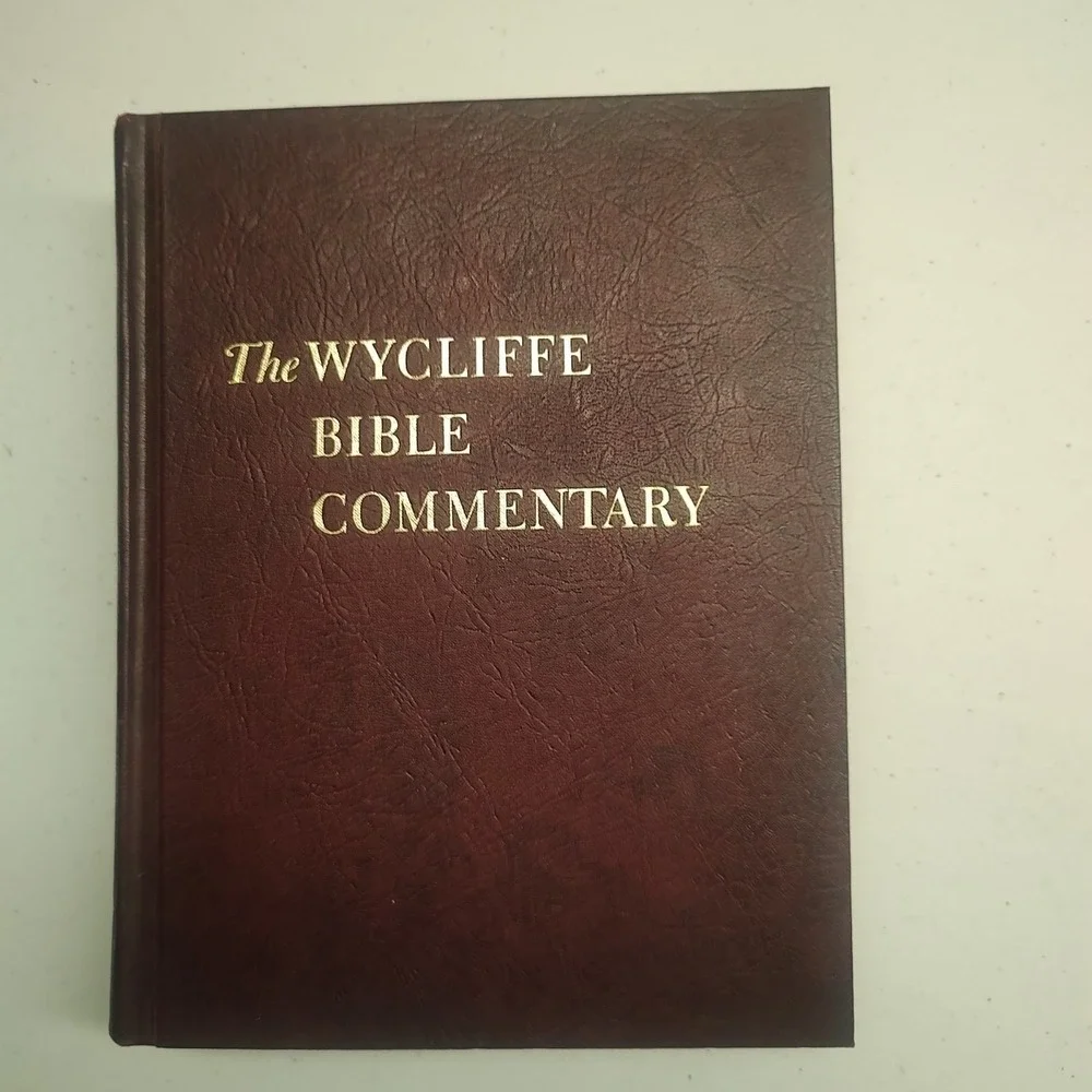 The WYCLIFFE BIBLE COMMENTARY Reference Book Hardcover,1962 SOUTHWESTERN COMPANY